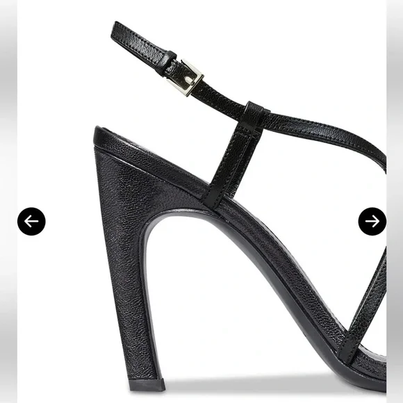 Tory Burch Crystal-Embellished Black High Heel Sandals | Size 7 | NWT + Dust Bag - Picture 10 of 10